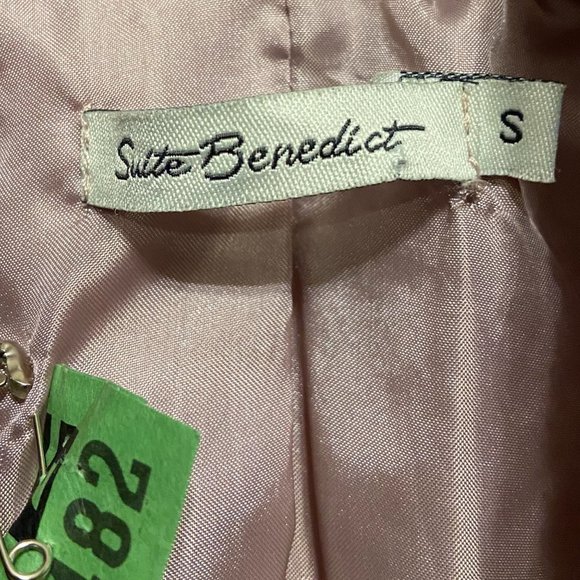 Italian Suite Benedict Teddy bear sherpa motor jacket, size S - Picture 6 of 8